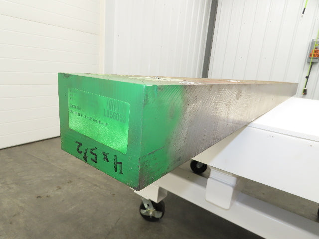 1018 Carbon Steel Rectangle Flat Block 4"x 5-1/2" x 74"  530Lbs