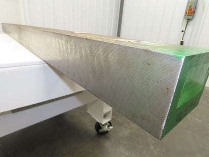 1018 Carbon Steel Rectangle Flat Block 4"x 5-1/2" x 74"  530Lbs