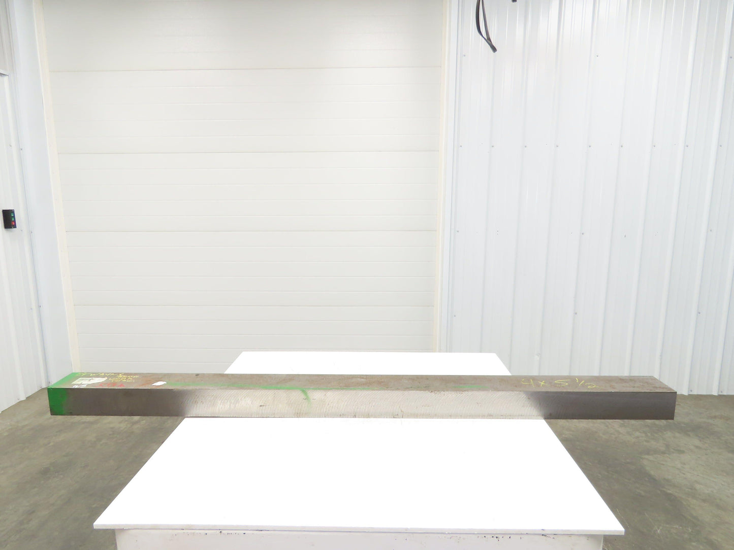 1018 Carbon Steel Rectangle Flat Block 4"x 5-1/2" x 74"  530Lbs