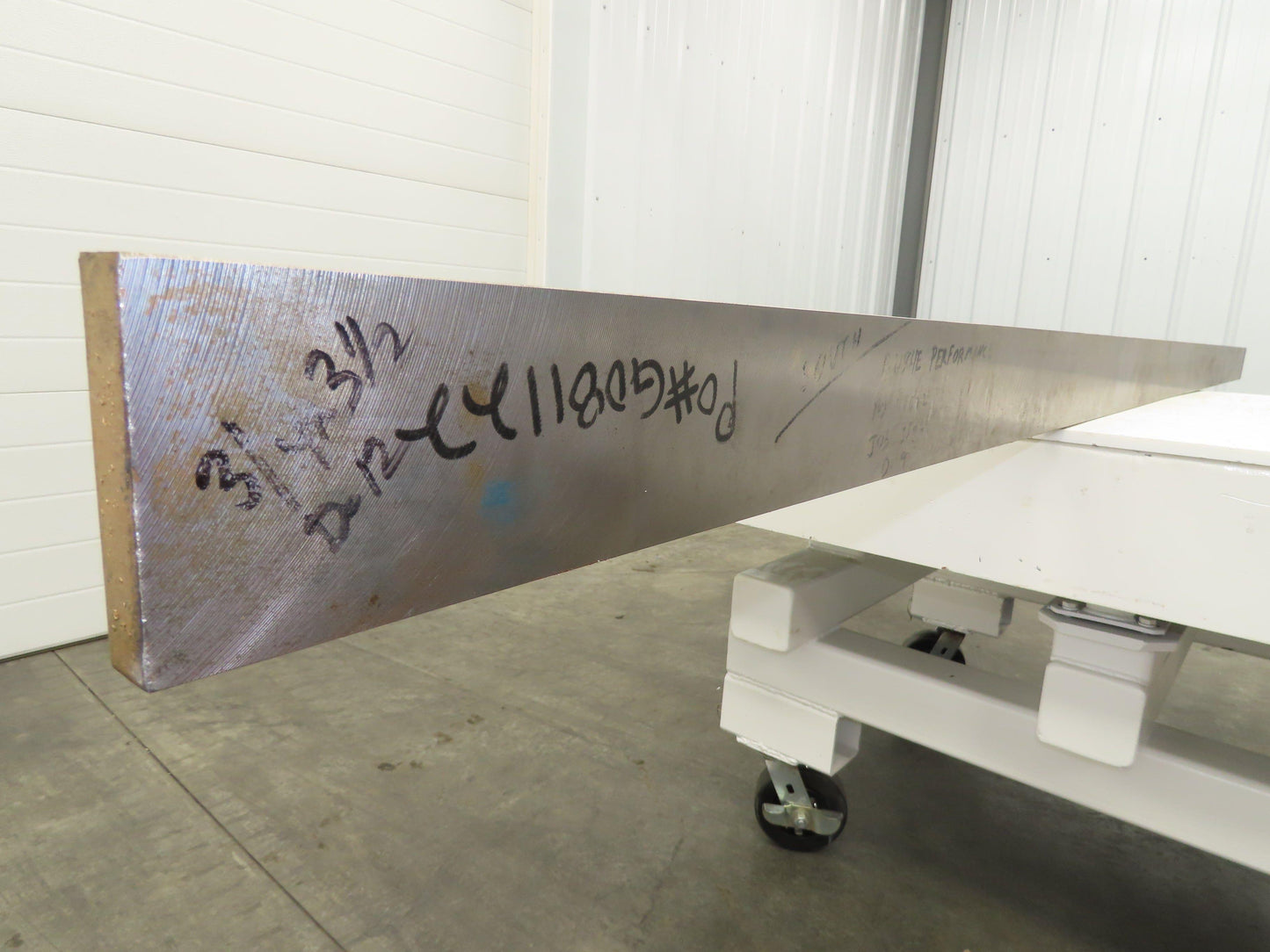 D2 Tool Steel Rectangle Bar 3/4"x 3-1/2" x 114" Oversize 95Lbs