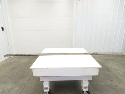 D2 Tool Steel Rectangle Bar 3/4"x 3-1/2" x 114" Oversize 95Lbs