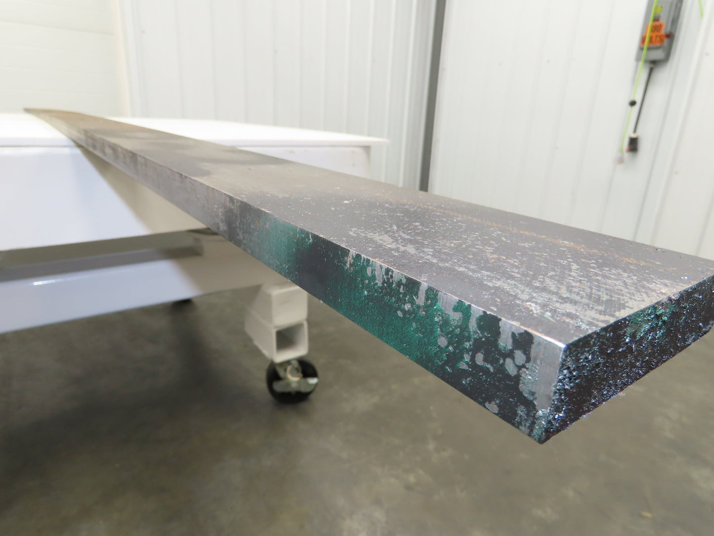 D2 Tool Steel Rectangle Bar 3/4"x 3-1/2" x 114" Oversize 95Lbs