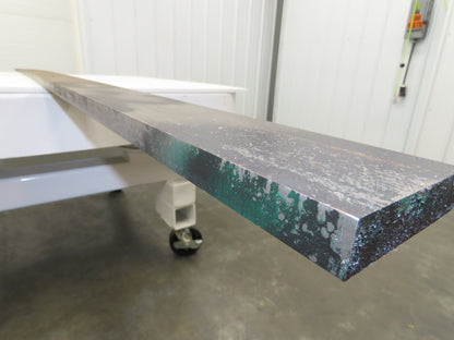 D2 Tool Steel Rectangle Bar 3/4"x 3-1/2" x 114" Oversize 95Lbs