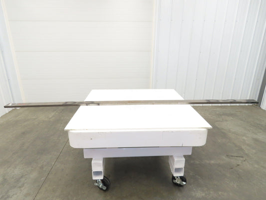 D2 Tool Steel Rectangle Bar 3/4"x 3-1/2" x 114" Oversize 95Lbs