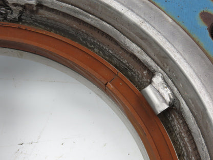 Dezurik 10" Knife Gate Valve 90 degree Crank Rising Stem **BAD SEAL**