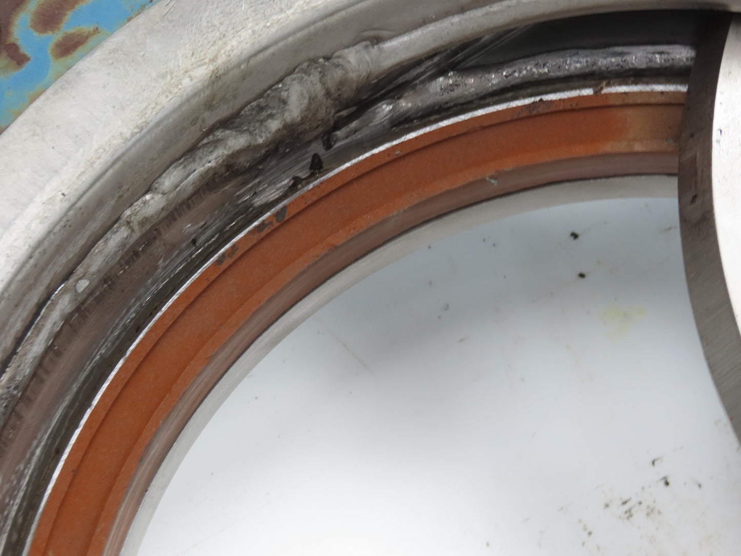 Dezurik 10" Knife Gate Valve 90 degree Crank Rising Stem **BAD SEAL**