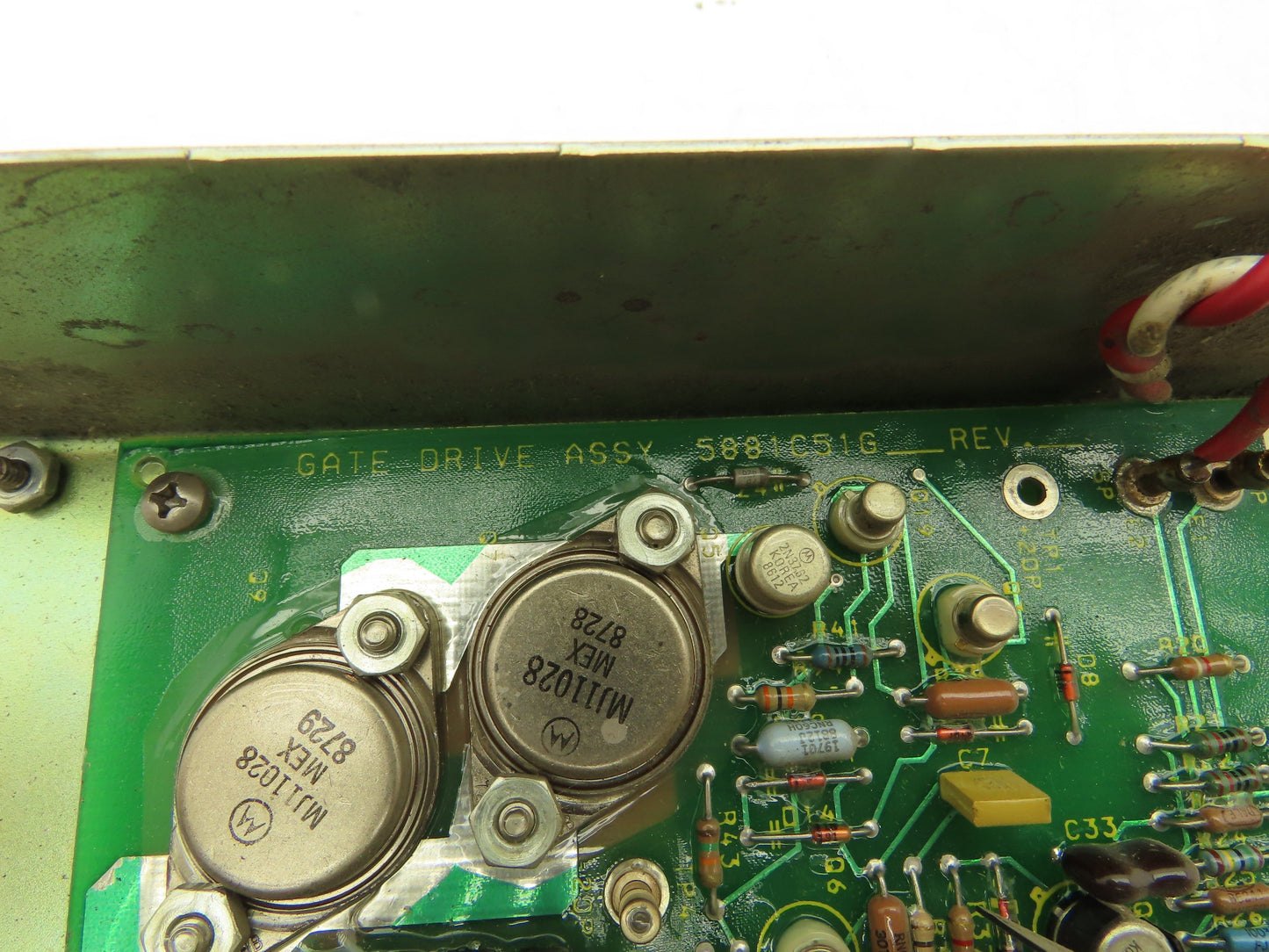 Westinghouse 1D77502G04 Gate Driver Module