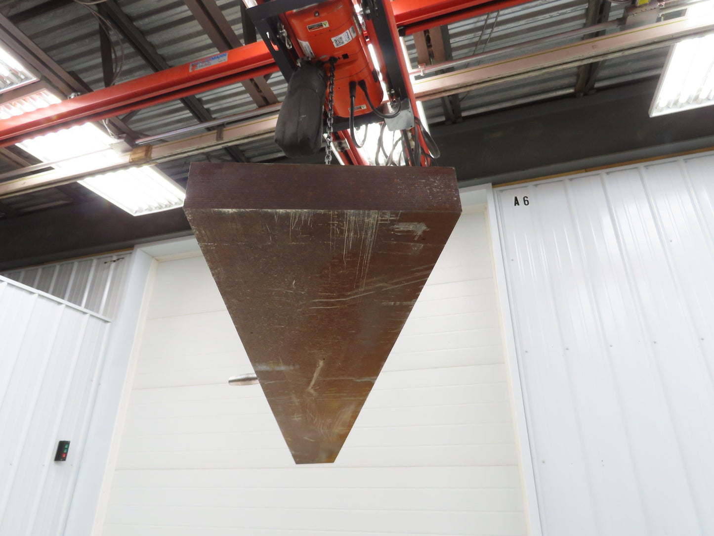 4140 Alloy Steel Rectangle Bar 1-1/4"x 6" x 71-3/4" Oversize 160Lbs  *Rusty*