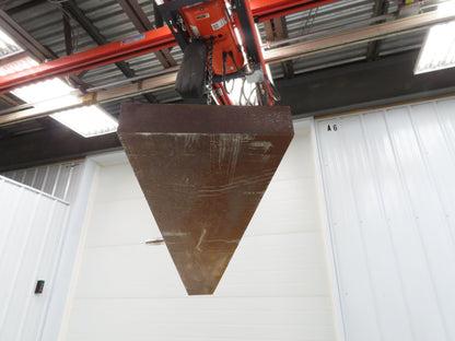 4140 Alloy Steel Rectangle Bar 1-1/4"x 6" x 71-3/4" Oversize 160Lbs  *Rusty*