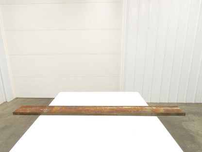 4140 Alloy Steel Rectangle Bar 1-1/4"x 6" x 71-3/4" Oversize 160Lbs  *Rusty*