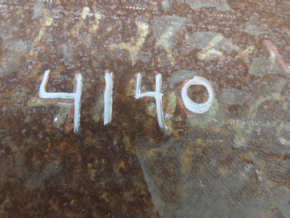 4140 Alloy Steel Rectangle Bar 1-1/4"x 6" x 71-3/4" Oversize 160Lbs  *Rusty*