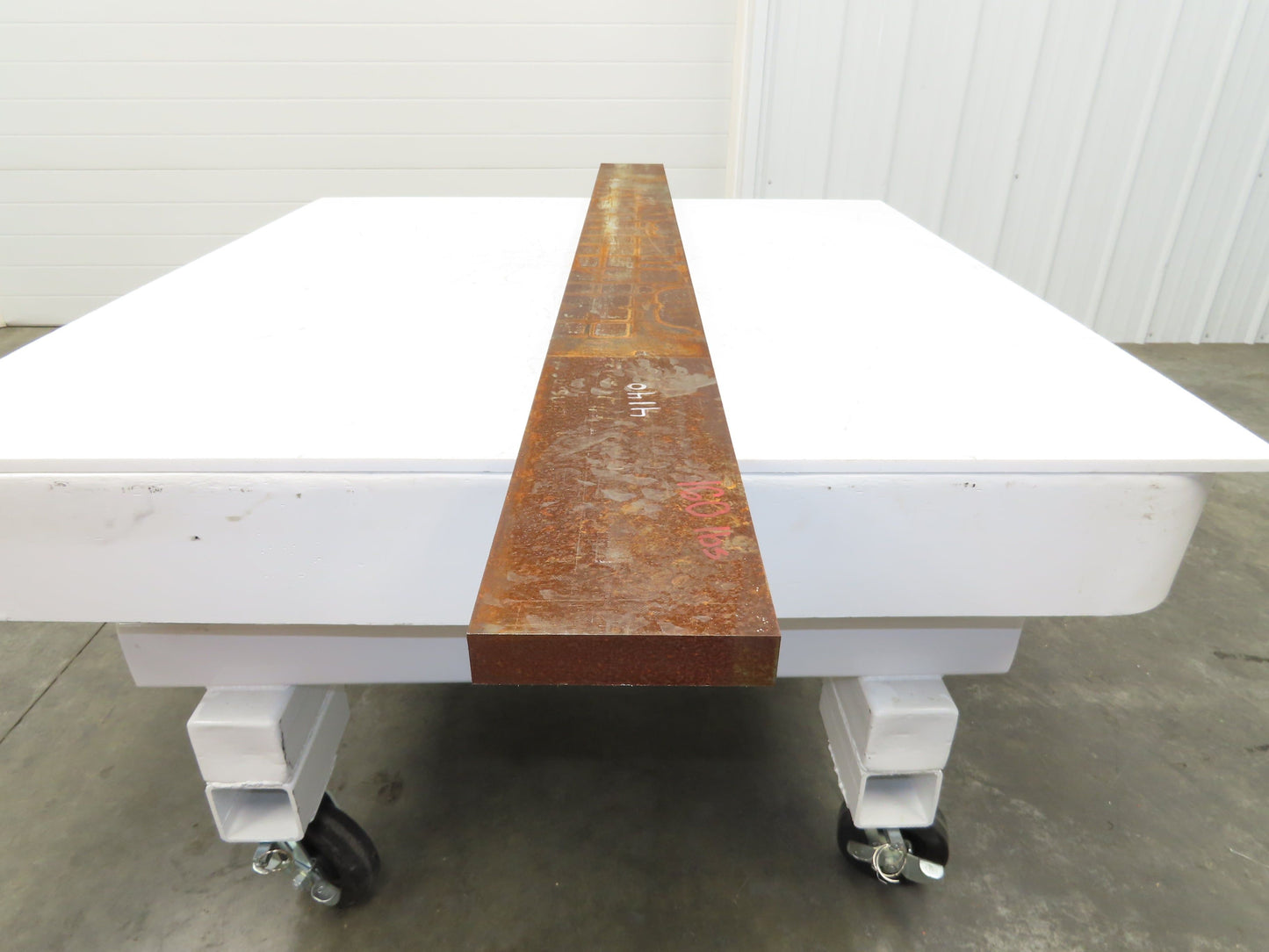 4140 Alloy Steel Rectangle Bar 1-1/4"x 6" x 71-3/4" Oversize 160Lbs  *Rusty*