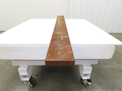 4140 Alloy Steel Rectangle Bar 1-1/4"x 6" x 71-3/4" Oversize 160Lbs  *Rusty*