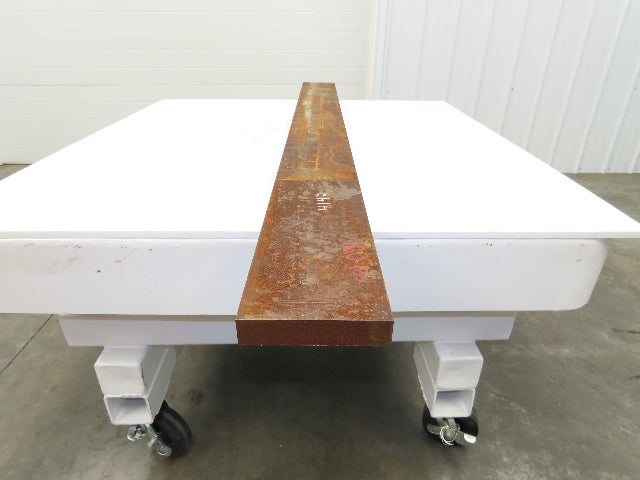 4140 Alloy Steel Rectangle Bar 1-1/4"x 6" x 71-3/4" Oversize 160Lbs  *Rusty*