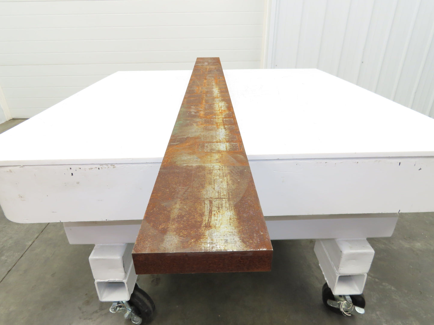 4140 Alloy Steel Rectangle Bar 1-1/4"x 6" x 71-3/4" Oversize 160Lbs  *Rusty*