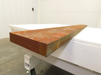4140 Alloy Steel Rectangle Bar 1-1/4"x 6" x 71-3/4" Oversize 160Lbs  *Rusty*