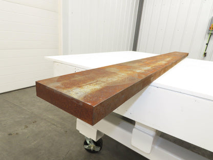 4140 Alloy Steel Rectangle Bar 1-1/4"x 6" x 71-3/4" Oversize 160Lbs  *Rusty*