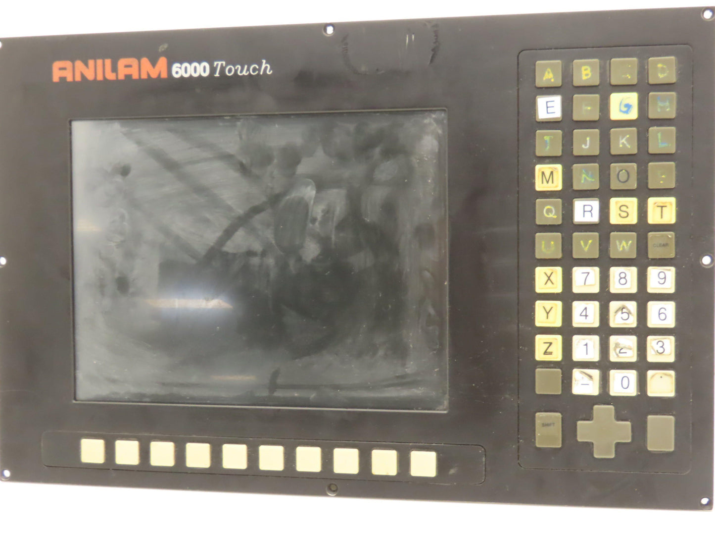 Anilam A8631049 6000 Touch HMI Control Panel Rev A Push Button