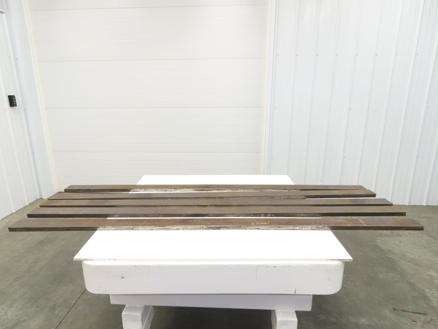 Mild Carbon Steel Rectangle Flat Bar 1"x 3-1/4" x 86" 80Lbs  Lot of 5pcs