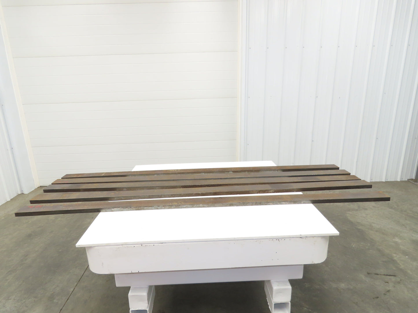 Mild Carbon Steel Rectangle Flat Bar 1"x 3-1/4" x 86" 80Lbs  Lot of 5pcs