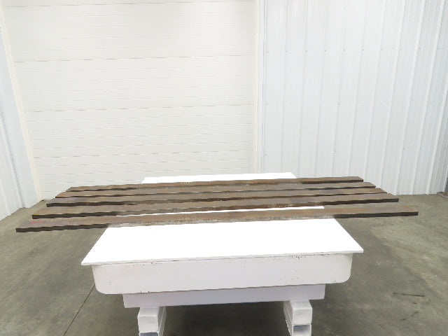 Mild Carbon Steel Rectangle Flat Bar 1"x 3-1/4" x 86" 80Lbs  Lot of 5pcs