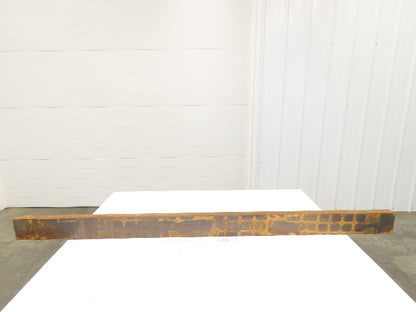 6150 Alloy Steel Rectangle Bar 1-1/2"x 3-3/4" x 64" Oversize 105Lbs  *Rusty*