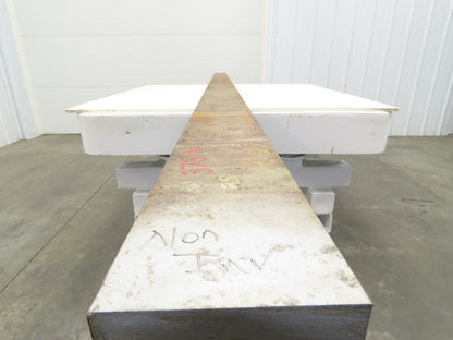 4140/4142 Alloy Steel Rectangle Bar 2-1/4"x 4-1/2"x 125" Oversize  375Lbs