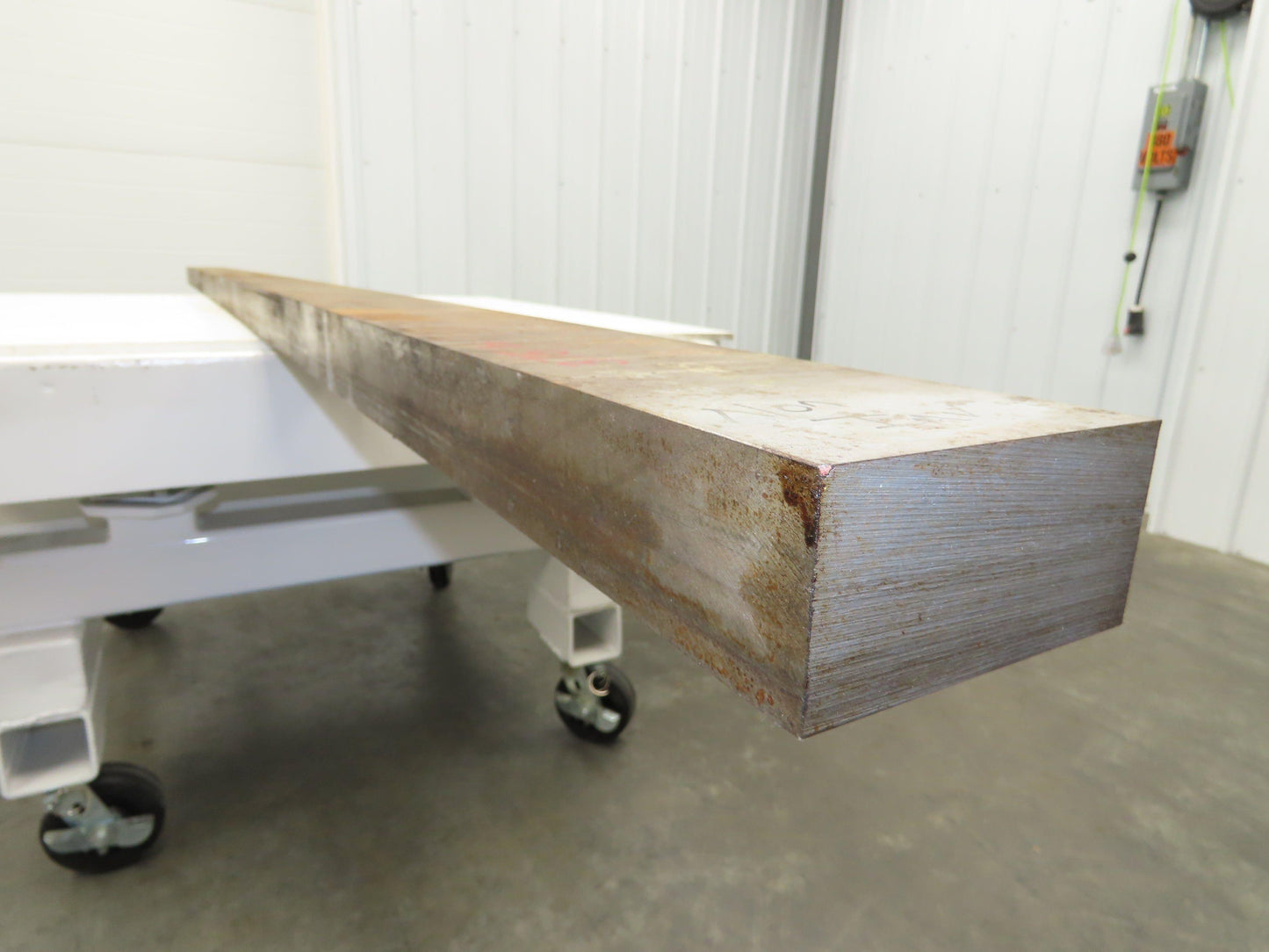 4140/4142 Alloy Steel Rectangle Bar 2-1/4"x 4-1/2"x 125" Oversize  375Lbs