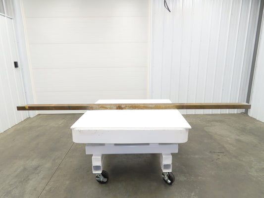 4140/4142 Alloy Steel Rectangle Bar 2-1/4"x 4-1/2"x 125" Oversize  375Lbs