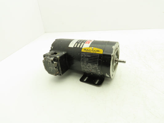 Baldor 33E173W248 AC Motor 1Hp 3450rpm 115/230v 1ph 42CZ TENV