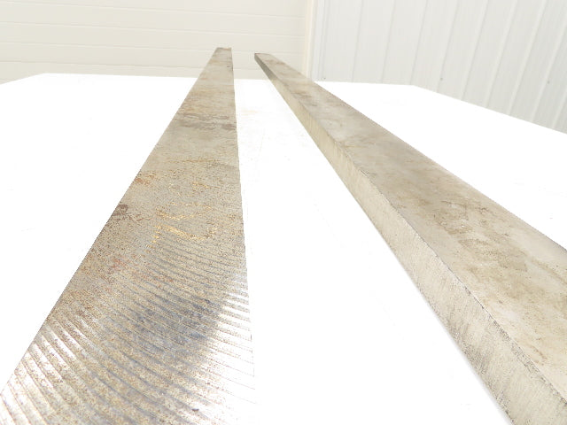 4140 Alloy Steel Rectangle Flat Bar 1-1/4" x 3-1/2"x 10' + 12'  Lot of 2pcs
