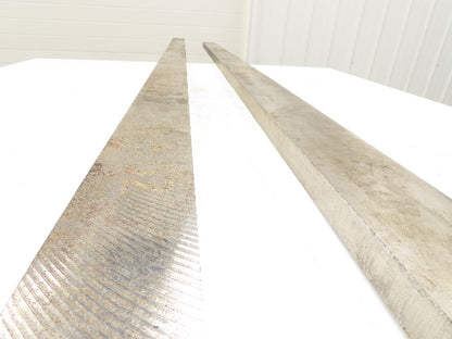 4140 Alloy Steel Rectangle Flat Bar 1-1/4" x 3-1/2"x 10' + 12'  Lot of 2pcs