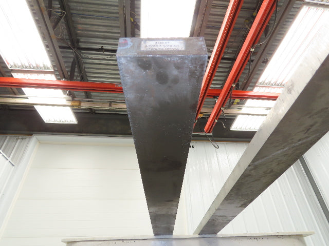 4140 Alloy Steel Rectangle Flat Bar 1-1/4" x 3-1/2"x 10' + 12'  Lot of 2pcs