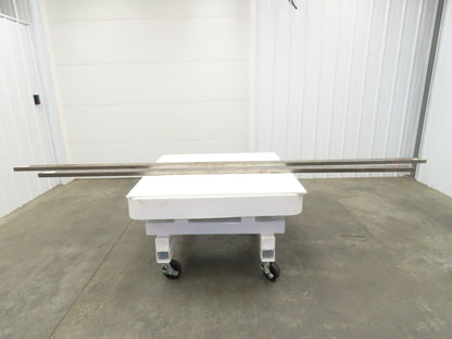 4140 Alloy Steel Rectangle Flat Bar 1-1/4" x 3-1/2"x 10' + 12'  Lot of 2pcs