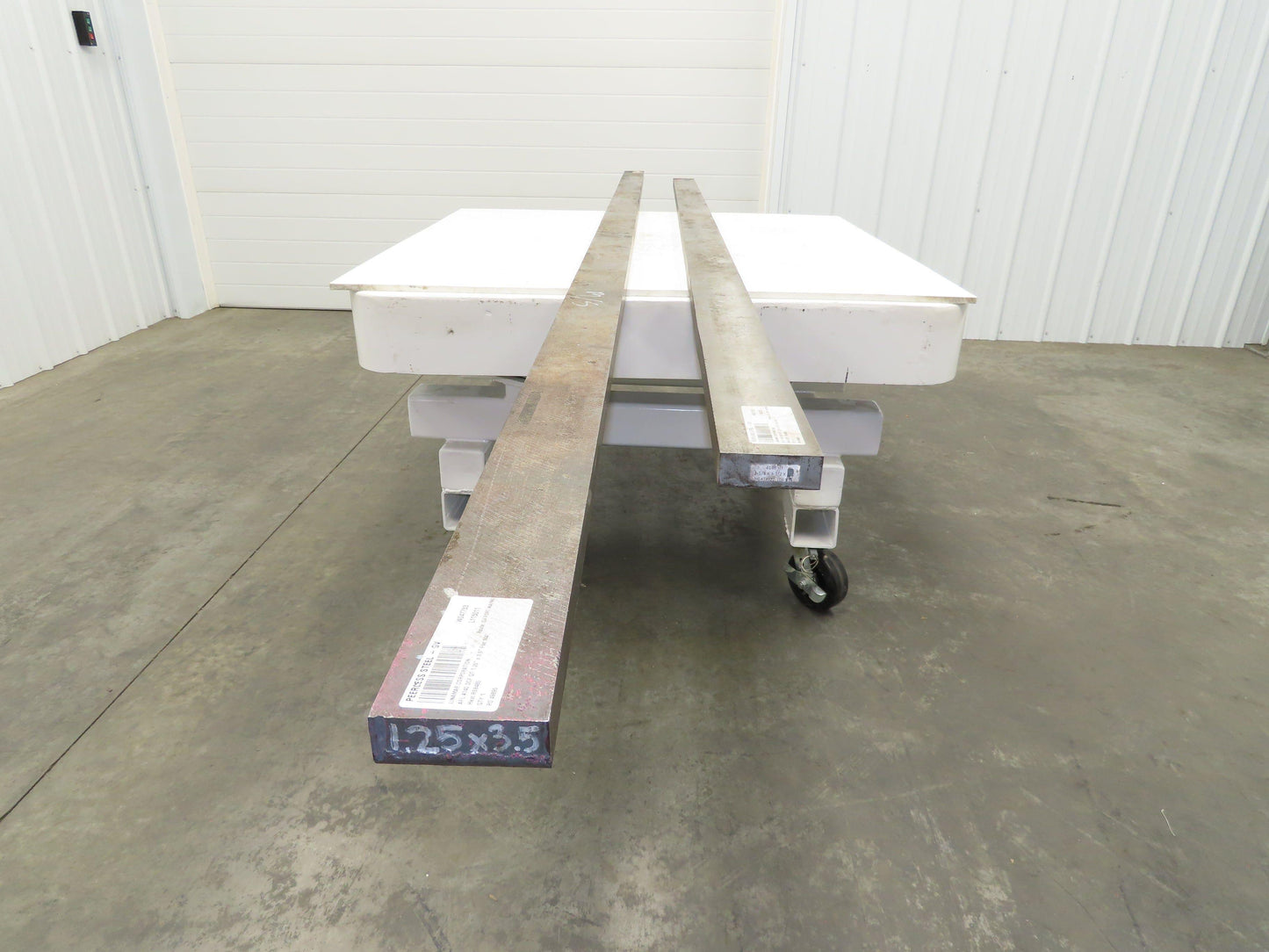 4140 Alloy Steel Rectangle Flat Bar 1-1/4" x 3-1/2"x 10' + 12'  Lot of 2pcs