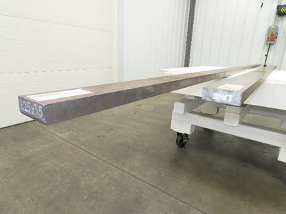 4140 Alloy Steel Rectangle Flat Bar 1-1/4" x 3-1/2"x 10' + 12'  Lot of 2pcs