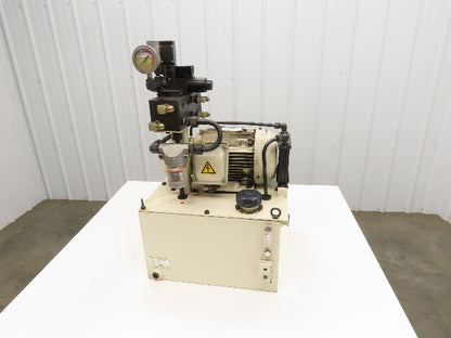 Okuma OEY-OKM-2.2KW CNC Lathe Hydraulic Power Unit 30L/Min Toyooki Pump 40L Tank