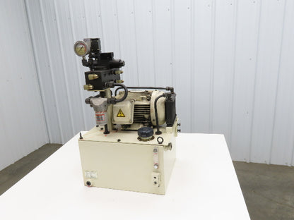 Okuma OEY-OKM-2.2KW CNC Lathe Hydraulic Power Unit 30L/Min Toyooki Pump 40L Tank