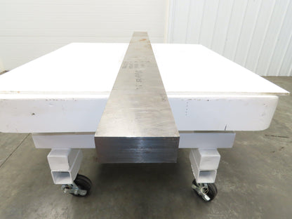 S7 Tool Steel Rectangle Flat Bar 2-1/2" x 6" x 81"  350Lbs