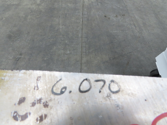 S7 Tool Steel Rectangle Flat Bar 2-1/2" x 6" x 81"  350Lbs