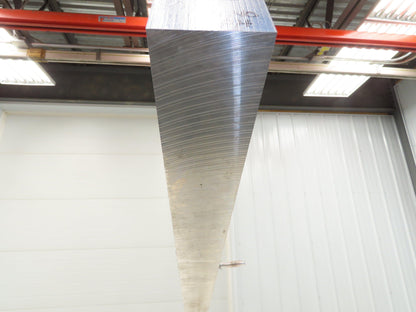 Linamar 4140 Alloy Steel Flat Bar 3-1/2" Square 91"L  330Lbs