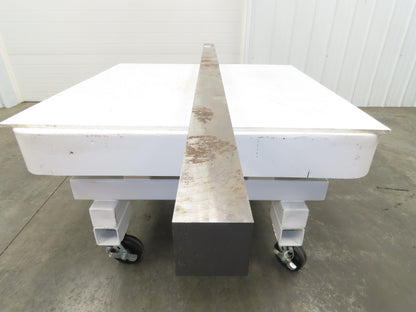 Linamar 4140 Alloy Steel Flat Bar 3-1/2" Square 91"L  330Lbs