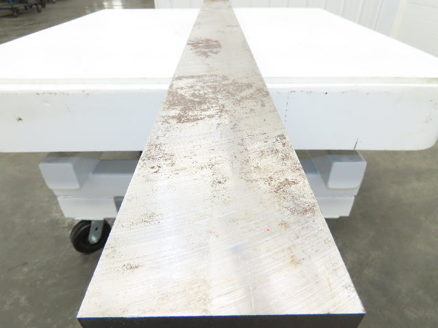 Linamar 4140 Alloy Steel Flat Bar 3-1/2" Square 91"L  330Lbs