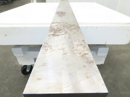 Linamar 4140 Alloy Steel Flat Bar 3-1/2" Square 91"L  330Lbs