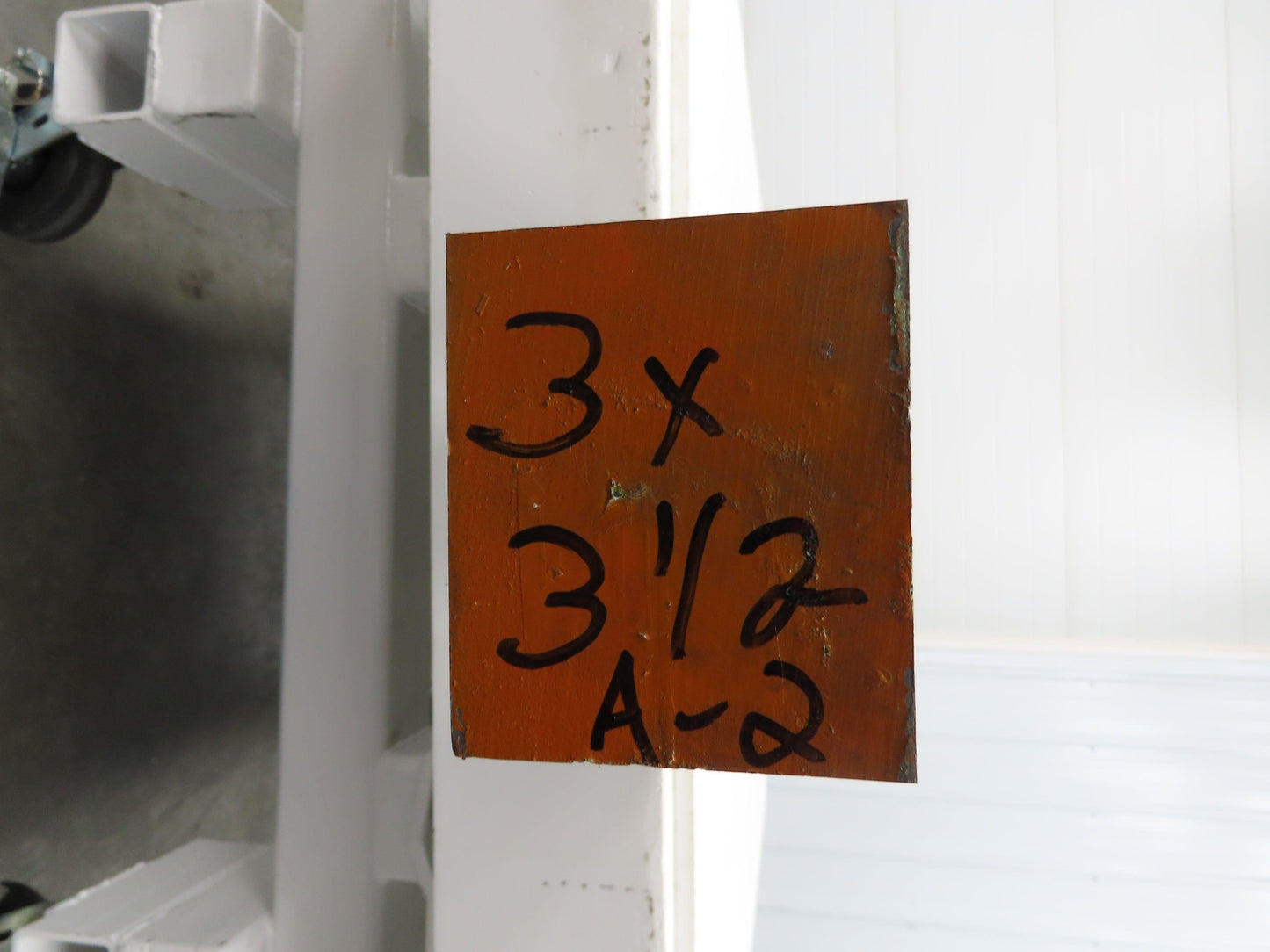 A2 Tool Steel Rectangle Flat Bar 3" x 3-1/2" x 79"  340Lbs