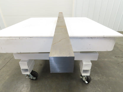 A2 Tool Steel Rectangle Flat Bar 3" x 3-1/2" x 79"  340Lbs