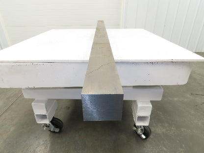 A2 Tool Steel Rectangle Flat Bar 3" x 3-1/2" x 79"  340Lbs