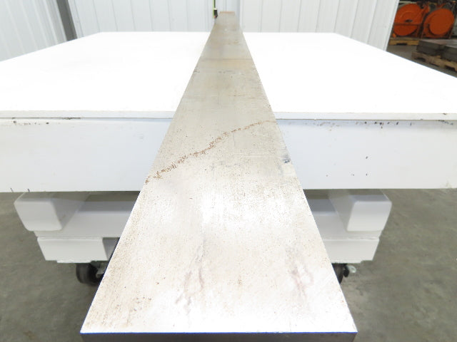 A2 Tool Steel Rectangle Flat Bar 3" x 3-1/2" x 79"  340Lbs
