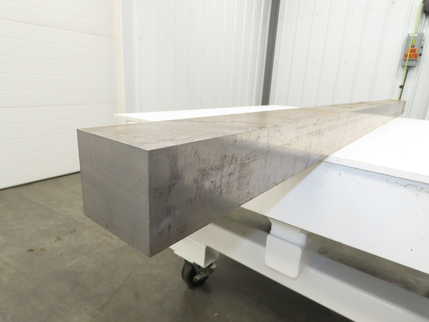 A2 Tool Steel Rectangle Flat Bar 3" x 3-1/2" x 79"  340Lbs