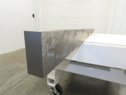 A2 Tool Steel Rectangle Flat Bar 1-1/2" x 3-1/2" x 91" Oversize 150Lbs